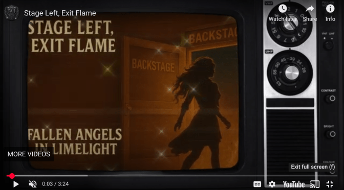 Stage Left, Exit Flame